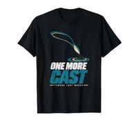 One More Cast Famous Last Words Pesca Umorismo Pescatore Maglietta