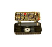 One More Cast - OMC - Griglia mista caricata Tackle Box - Scatola per attrezzatura da pesca