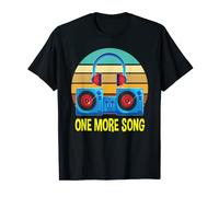One More Song Dj Player Deejay Regali per Uomini Donne Bambini Maglietta