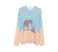 ONE OF THESE DAYS - So Far Away Printed Sweater - - Knitwear - Uomo - Multicolore - L