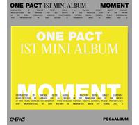 ONE PACT [MOMENT] 1st Mini Album POCA Ver. / QR Card + supporto fotografico +...
