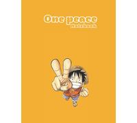 One peace Notebook : it's a 120 lined pages 8.5 * 11 inches.: One peace