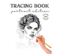 One Pen, One Color | Portrait Tracing Book: Portrait Tracing, Trace and Color, Adult Coloring Book, One Color, Ink Tracing, how to draw portraits, ... for beginners, How to Doodle, Sketch Tracing