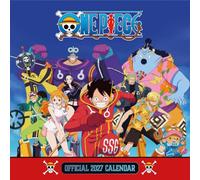 One Piece 2027 Square Wall Calendar Official Licensed Anime Calendar, Monthly Grid Layout, Iconic Artwork Featuring Luffy, Straw Hat Pirates & Grand Line Adventures, Large Square Format, Gift for Fans