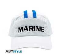Cappello cosplay One Piece Marine blue & white replica Cap Hat ABYstyle