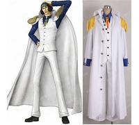 ONE PIECE Anime Manga Aokiji Marine Uniform Cosplay Costume Costume Set Perso...