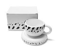 One Piece Anime Tazzine da caffè, tazze da caffè in ceramica creativa, regalo per compleanno, San Valentino, anniversario, tazza per latte, caffè, succo di frutta