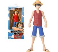 Bandai - Anime Heroes - One Piece - Action figure Anime Heroes Mega 30 cm Luffy - Grande action figure snodata - Figura manga Luffy - Licenza ufficiale - Giocattolo per bambini dai 4 anni in su -38331