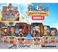ONE PIECE - BARREL CAPSULE COLLECTION - 6 UNITS DISPLAY Mini Figura YuMe