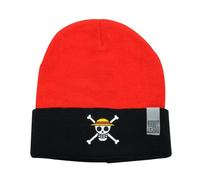 ABYstyle Berretto Beannie Skull One Piece – Teschio ricamato – Nero pezzo unico