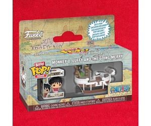 One Piece Bitty POP Ride Vinyl Figure Going Merry Luffy 2,5 cm