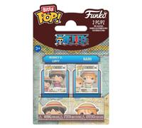 One Piece Bitty Pop Vinile Figures 2-pack Monkey D. Luffy & Nami 2 Cm Funko