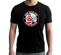 One Piece: Black Keep Calm And Enjoy Winter (T-Shirt Unisex Tg. M) -