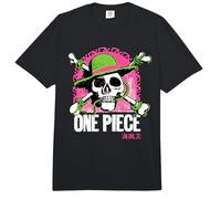 One Piece Bright Jolly Roger Comfort Colors Adult Heavyweight T-Shirt