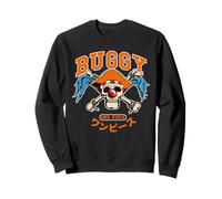 One Piece Buggy Collegic Skull Felpa