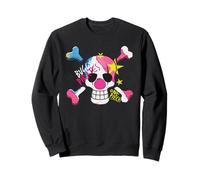 One Piece Buggy Pirates Graffiti Logo Felpa