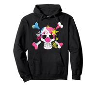 One Piece Buggy Pirates Graffiti Logo Felpa con Cappuccio