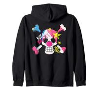 One Piece Buggy Pirates Graffiti Logo Felpa con Cappuccio