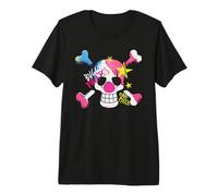 One Piece Buggy Pirates Graffiti Logo Maglietta Premium