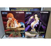 ONE PIECE BUNDLE 2 FIGURES NAMI & BOA HANCOCK BANPRESTO GRANDLINE JOURNEY SPEC.