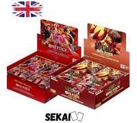 ONE PIECE BUNDLE PRB-02 + EB03 BOOSTER BOX ENGLISH - EB 03 PRB 02 ENG DISPLAY