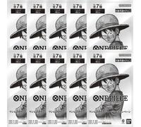 One Piece Card Game 3rd Anniversary Treasure Campaign Pack Set di 10 Japan Promo