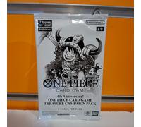 One Piece Card Game - Bustina 4th Anniversary Treasure Campaign Pack NUOVA ENG