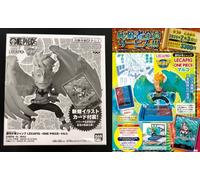 One Piece Card Game LECAFIG Marco the Phoenix Figure w/ Leader Card