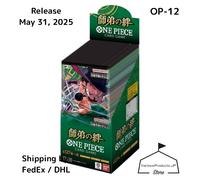 ONE PIECE Card Game Legacy of the Master OP12 OP-12 Box giapponese tramite FedEx
