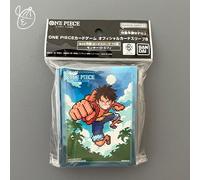 ONE PIECE Card Game Official Card Sleeve 8 Monkey.D.Luffy 70 pezzi. Sigillato...
