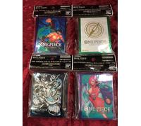 ONE PIECE Card Game Official Card Sleeves Vol.5 4 Type Set 70 Sleeves...