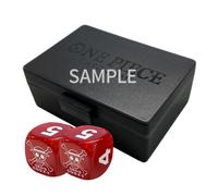 One Piece Card Game Official Dice and Dice Case (6 dice)