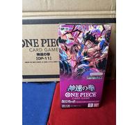 One Piece Card Game OP-11 Fist of Divine Speed Booster Box Preorder JAP OP11