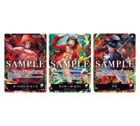 One Piece Card Game Promo Card 7-eleven Ace Sabo Luffy 711 Japanese New Original