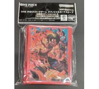 ONE PIECE Card Game SLEEVE EDIZIONE RIVENDITORI AUTORIZZATI vol.5 Portgas.D.Ace