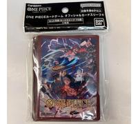 ONE PIECE Card Game Sleeves Part 4 Three Captain sleeve 70 pezzi.