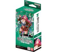 One Piece Card Game - ST-24: Green Jewelry Bonney - Versione francese - Contiene 1 Booster di OP11 - pugni luminosi come il fulmine