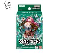 ONE PIECE Card Game Start Deck ST-24 Green Jewelry Bonney giapponese NUOVO MA...