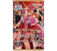 One Piece Card Game TCG Heroines Edition 12 carte Booster Pack - edizione inglese - Extra Booster EB-03