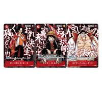 ONE PIECE CARD GAME: The Strongest Pack - Single Cards Set 3pz JAP - Carte