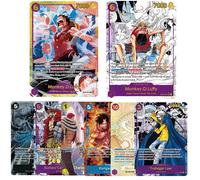 ONE PIECE Carte Proxy EB02 Rufy Ace Sanji Kuzan Zoro Diritto Capitano Newgate Cavendish OP04/10 Inglese Anime OPCG Carta di Raccolta