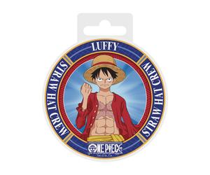 One Piece - Ceramic Coaster - Monkey D. Luffy NUOVO