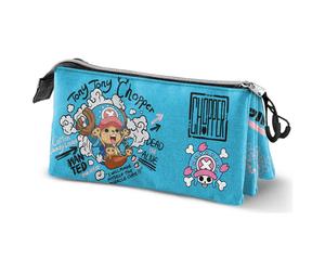 One Piece Chopper triple pencil case