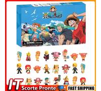 One Piece Christmas Advent Calendar Toy Comic Advent Resin Figure Toys Children