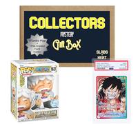 One Piece Collector's Gift Set: Funko Pop! & PSA Graded Card│Una carta classificata PSA One Piece & One Piece autentico Funko Pop │Regalo ideale per collezionisti e fan │ da Slabs of Heat