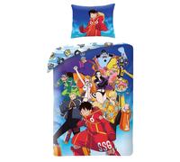 ONE PIECE Copripiumino Set Letto Singolo 140x200cm EGGHEAD Microfibra