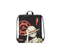 One Piece , Coulisse Backpack Unisex Bambini E Ragazzi, Nero, Taglia unica