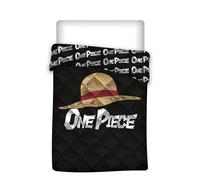 ONE PIECE - Couverture en Quilt 140x200cm - Chapeau de Pail (Sony Playstation 5)