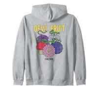 One Piece Devil Fruit Market Felpa con Cappuccio