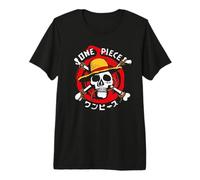 One Piece Devil Fruit Skull Maglietta Premium